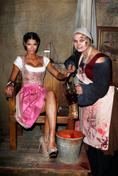 Micaela Schäfer im Berlin Dungeon