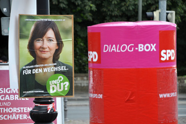 SPD Wahlkampfveranstaltung, Darmstadt