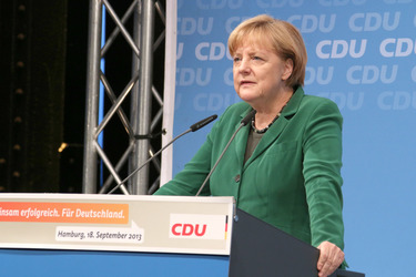 CDU Wahlkampfveranstaltung, Hamburg