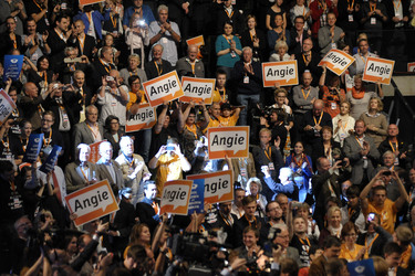 CDU Wahlkampfveranstaltung, Berlin