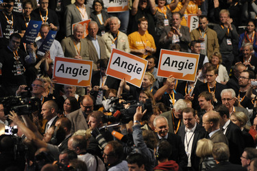 CDU Wahlkampfveranstaltung, Berlin