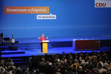 CDU Wahlkampfveranstaltung, Berlin
