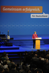 CDU Wahlkampfveranstaltung, Berlin