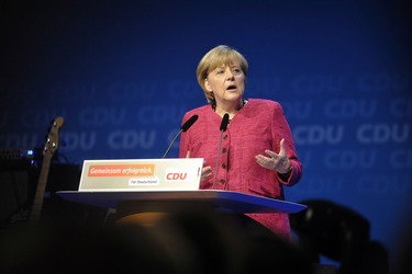 CDU Wahlkampfveranstaltung, Berlin