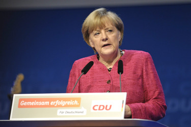 CDU Wahlkampfveranstaltung, Berlin