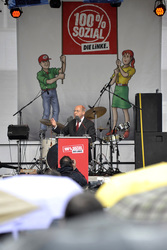 DIE LINKE Wahlkampfveranstaltung, Berlin