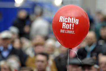 DIE LINKE Wahlkampfveranstaltung, Berlin