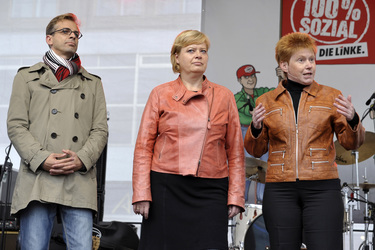 DIE LINKE Wahlkampfveranstaltung, Berlin