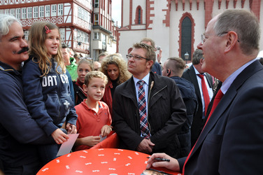 Peer Steinbrück, Autogrammstunde