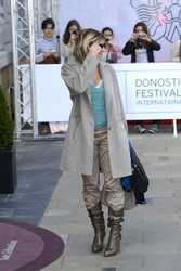 Ankunft von Valeria Bruni Tedeschi beim San Sebastian Film Festival 2013