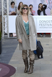 Ankunft von Valeria Bruni Tedeschi beim San Sebastian Film Festival 2013