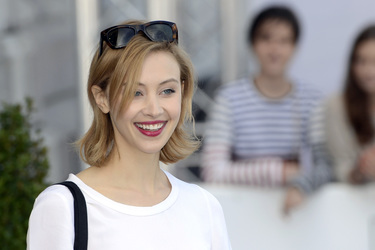 Sarah Gadon verlässt ihr Hotel, San Sebastian Film Festival 2013