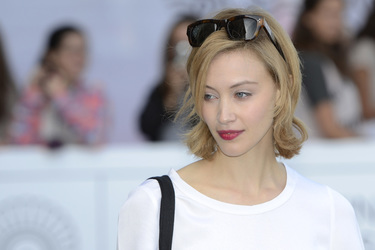 Sarah Gadon verlässt ihr Hotel, San Sebastian Film Festival 2013