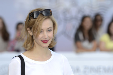 Sarah Gadon verlässt ihr Hotel, San Sebastian Film Festival 2013