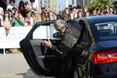 Terry Gilliam verlässt das San Sebastian Film Festival 2013