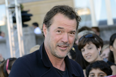 Ankunft von Sebastian Koch beim San Sebastian Film Festival 2013