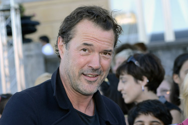 Ankunft von Sebastian Koch beim San Sebastian Film Festival 2013