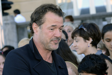 Ankunft von Sebastian Koch beim San Sebastian Film Festival 2013