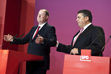 SPD Wahlabend zur Bundestagswahl im Willy-Brandt-Haus, Berlin