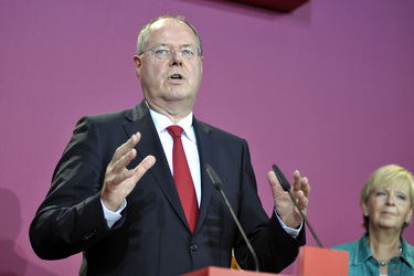 SPD Wahlabend zur Bundestagswahl im Willy-Brandt-Haus, Berlin