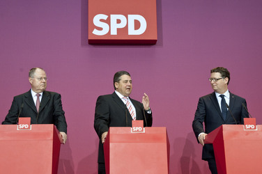 SPD Pressekonferenz zur Wahl, Berlin