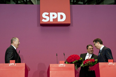 SPD Pressekonferenz zur Wahl, Berlin