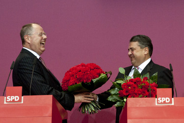 SPD Pressekonferenz zur Wahl, Berlin