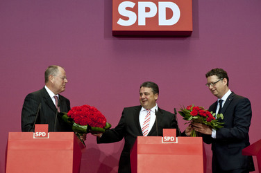 SPD Pressekonferenz zur Wahl, Berlin