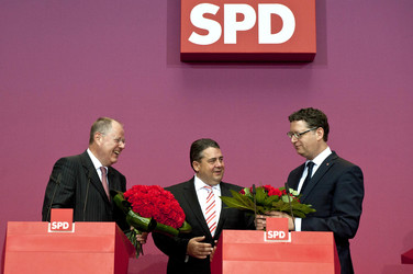 SPD Pressekonferenz zur Wahl, Berlin