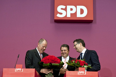 SPD Pressekonferenz zur Wahl, Berlin