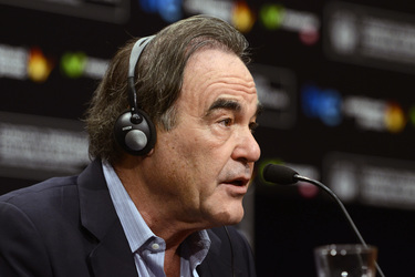 Oliver Stone Pressekonferenz, San Sebastian Film Festival 2013