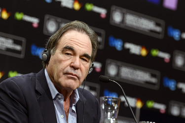 Oliver Stone Pressekonferenz, San Sebastian Film Festival 2013