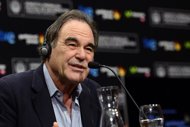 Oliver Stone Pressekonferenz, San Sebastian Film Festival 2013
