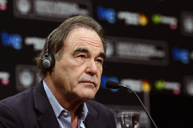 Oliver Stone Pressekonferenz, San Sebastian Film Festival 2013