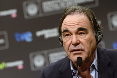 Oliver Stone Pressekonferenz, San Sebastian Film Festival 2013