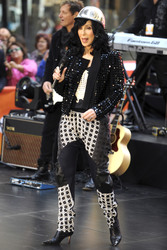 Cher live bei 'Today', New York