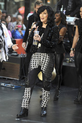 Cher live bei 'Today', New York