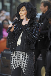 Cher live bei 'Today', New York