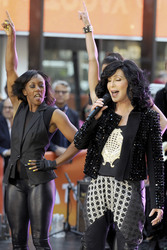 Cher live bei 'Today', New York