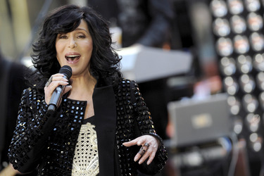 Cher live bei 'Today', New York