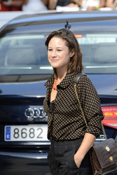 Ankunft von Aida Folch beim San Sebastian Film Festival 2013