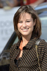 Ankunft von Aida Folch beim San Sebastian Film Festival 2013