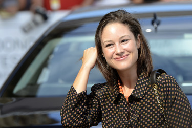 Ankunft von Aida Folch beim San Sebastian Film Festival 2013