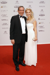 Matthias Platzeck mit Ehefrau Jeanette Jesorka