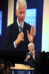 Abschlusssitzung der Clinton Global Initiative, New York