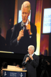 Abschlusssitzung der Clinton Global Initiative, New York