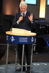 Abschlusssitzung der Clinton Global Initiative, New York