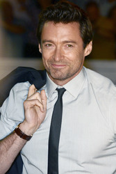 Ankunft von Hugh Jackman am Hotel beim San Sebastian Film Festival 2013