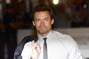 Ankunft von Hugh Jackman am Hotel beim San Sebastian Film Festival 2013
