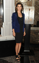 Bridget Moynahan besucht das Empire State Building, New York